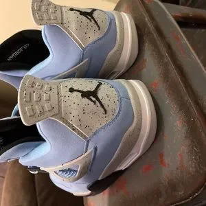 Jordan 4 university blue with stock x tags! No box, never worn Jordan | Shoes | Jordan 4 University Blue With Stock X Tags  main image 2
